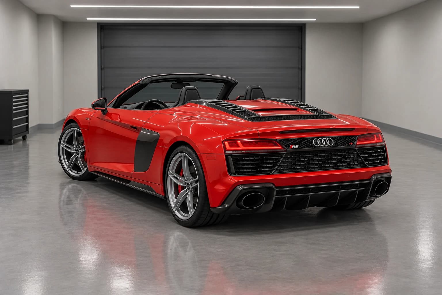 Illustrative image: Audi R8 Spyder Performance