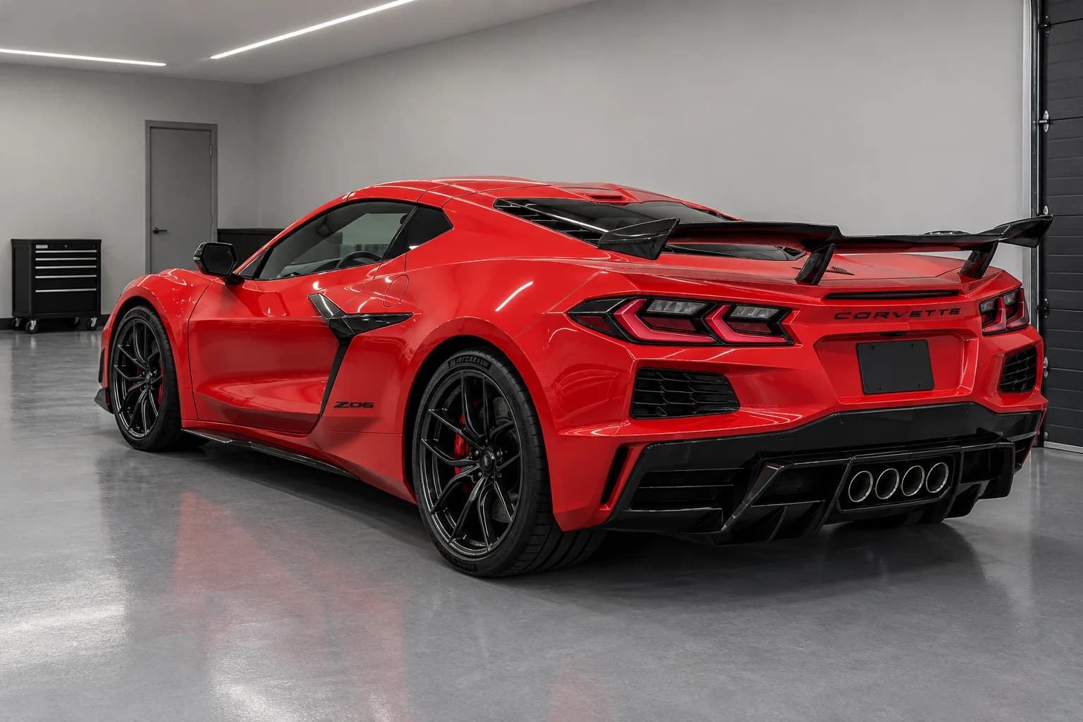 Illustration: Chevrolet Corvette Z06 C8