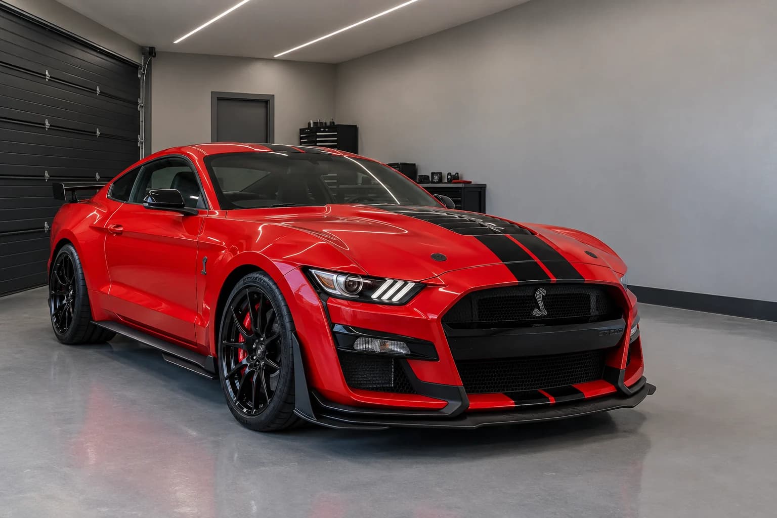Illustration: Ford Mustang Shelby GT500