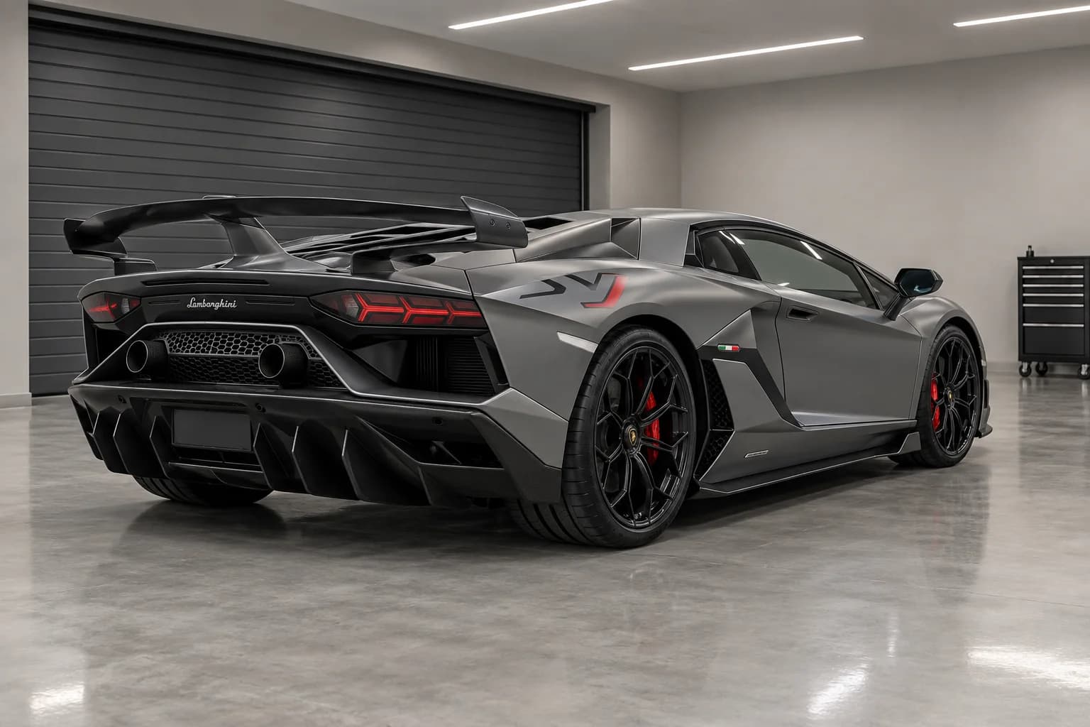 Illustration: Lamborghini Aventador SVJ