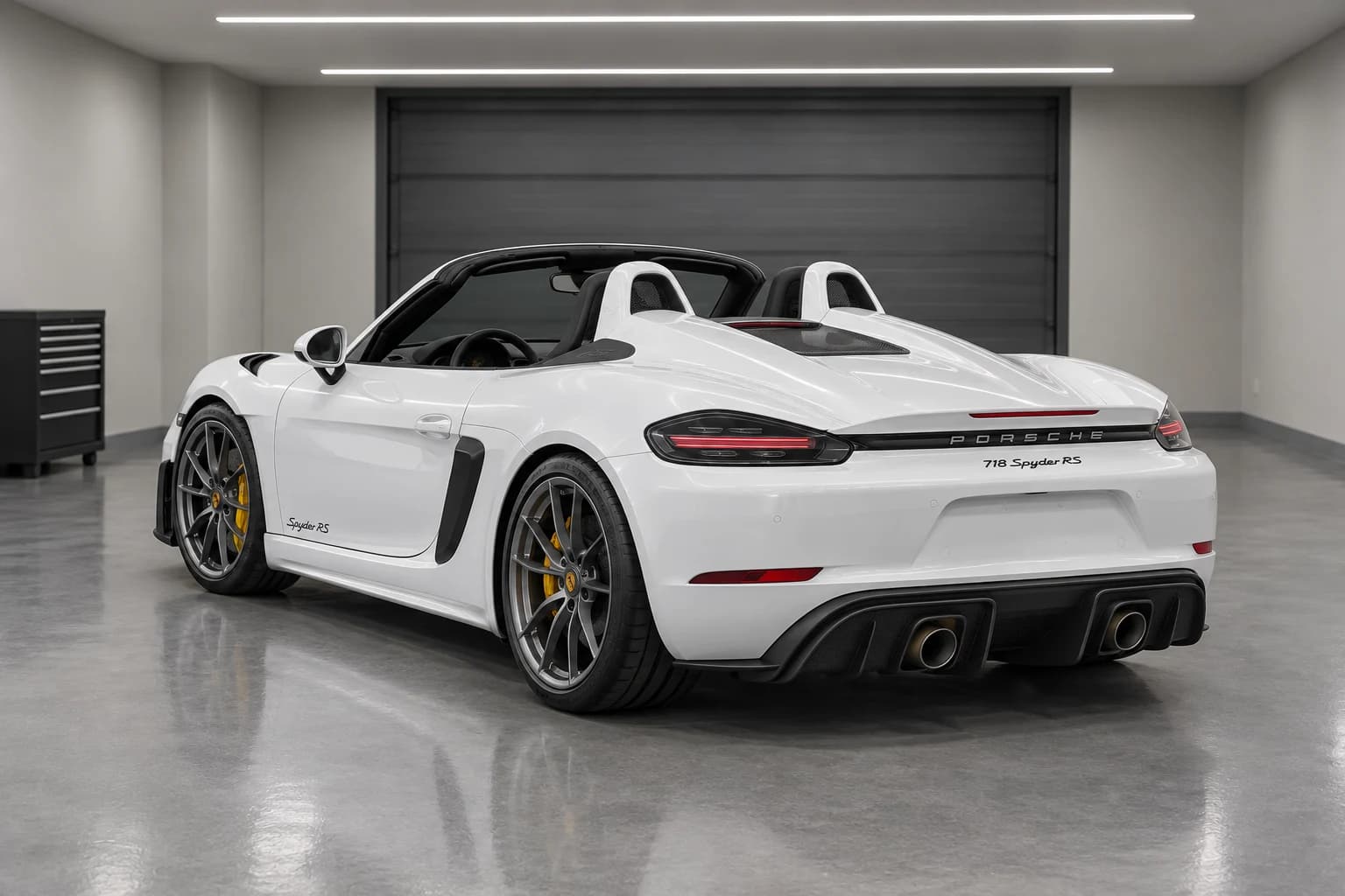 Illustrative image: Porsche 718 Spyder RS